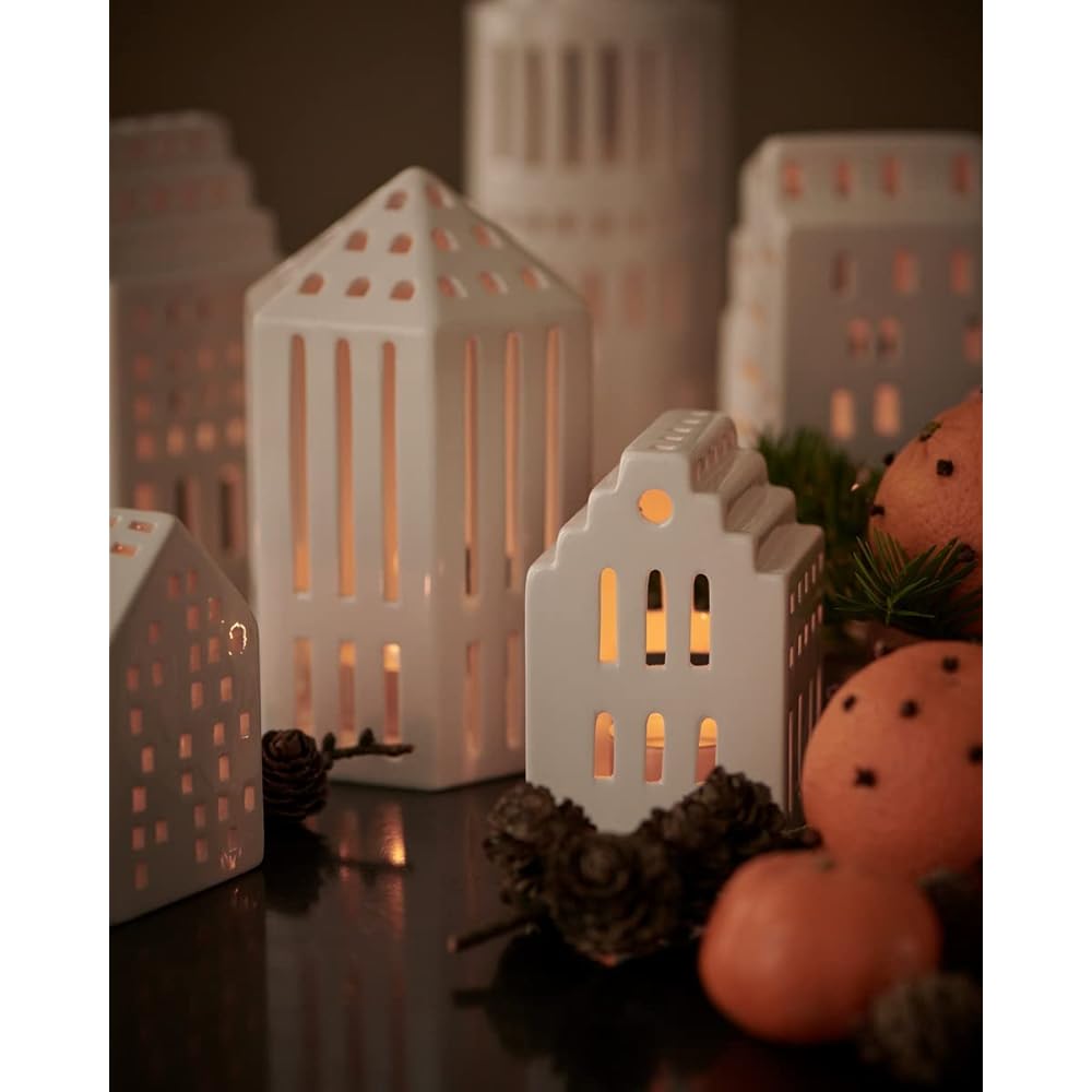 Kähler Urbania Gallery Candle Holder White 18.5cm 691062