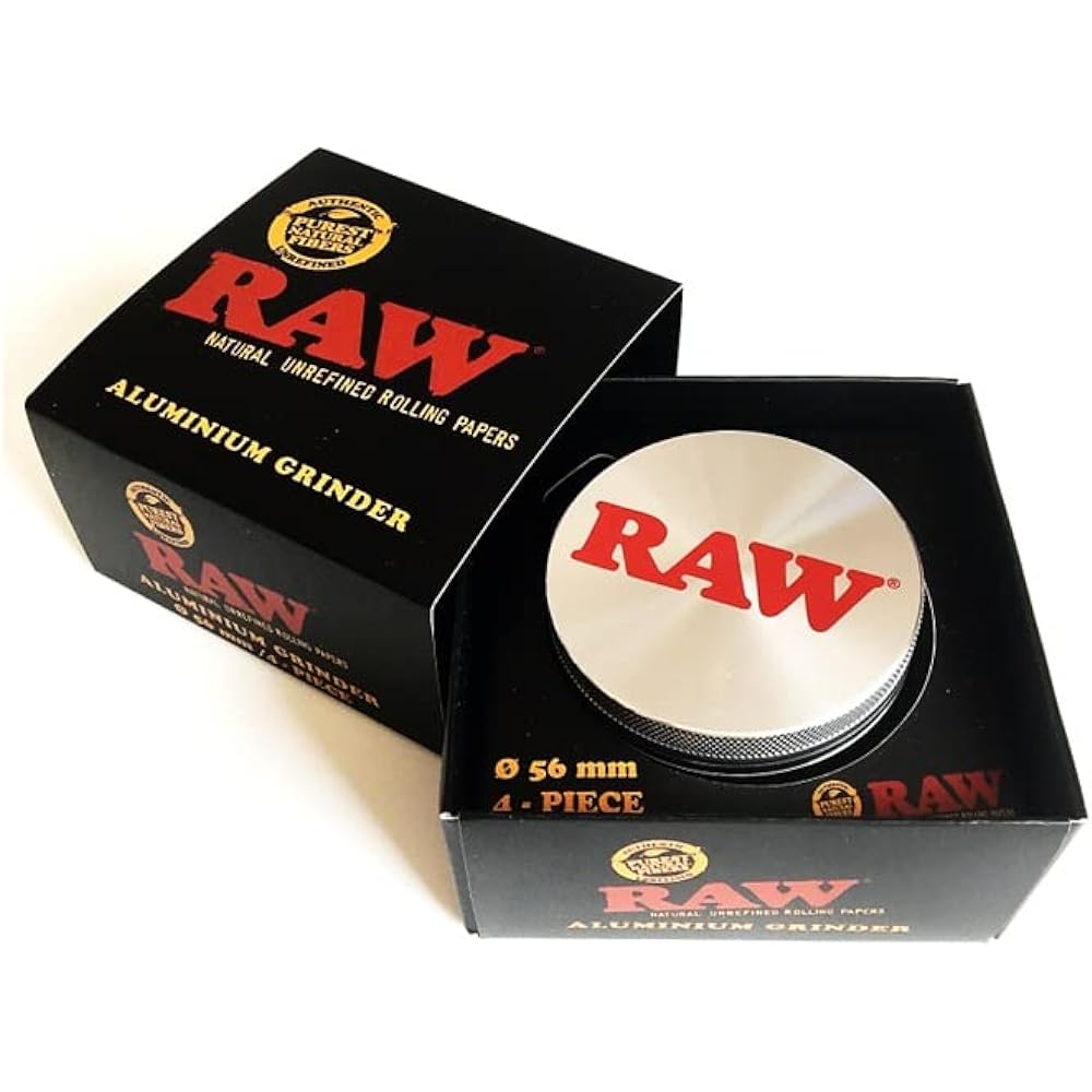 CIN-SHOP RAW Genuine Aluminum Grinder 4 Layer Type