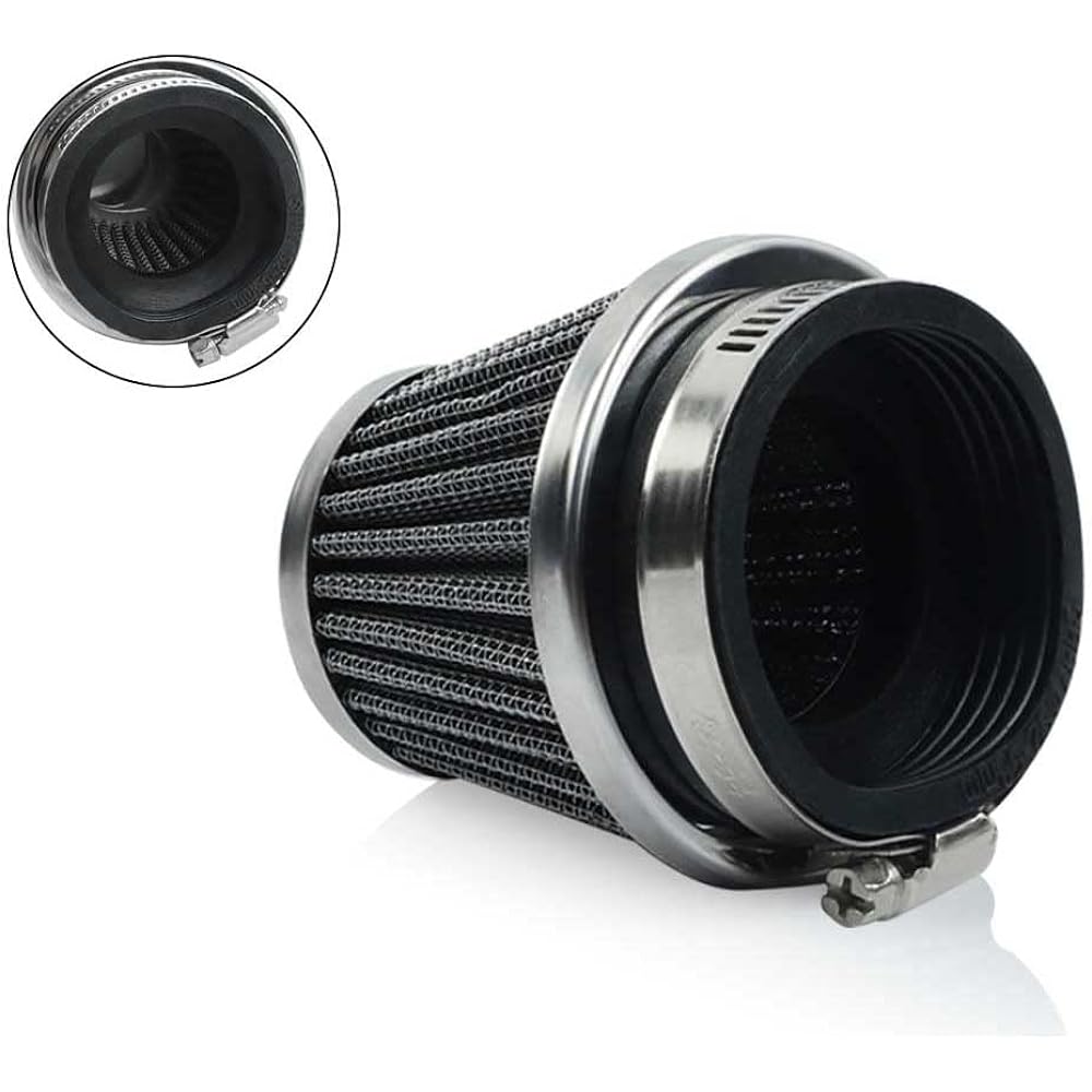 Wai Danie 4 Pieces 54mm Air Intake Filter Pod Cleaner Compatible with Honda CB750 CB900 Compatible with Kawasaki Kz1000 Suzuki Gs1100 Parts Scooter ATV Dirt Pit Bike Go Kart 50cc-110cc