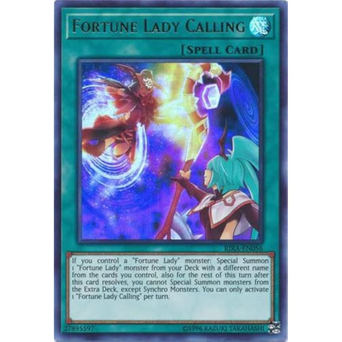 Fortune Lady Calling - RIRA-EN056 - Ultra Rare - Unlimited Edition