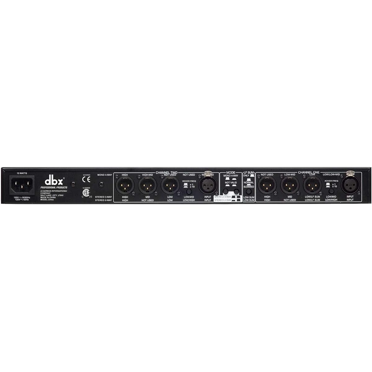 dbx (dbx) channel divider 234xs