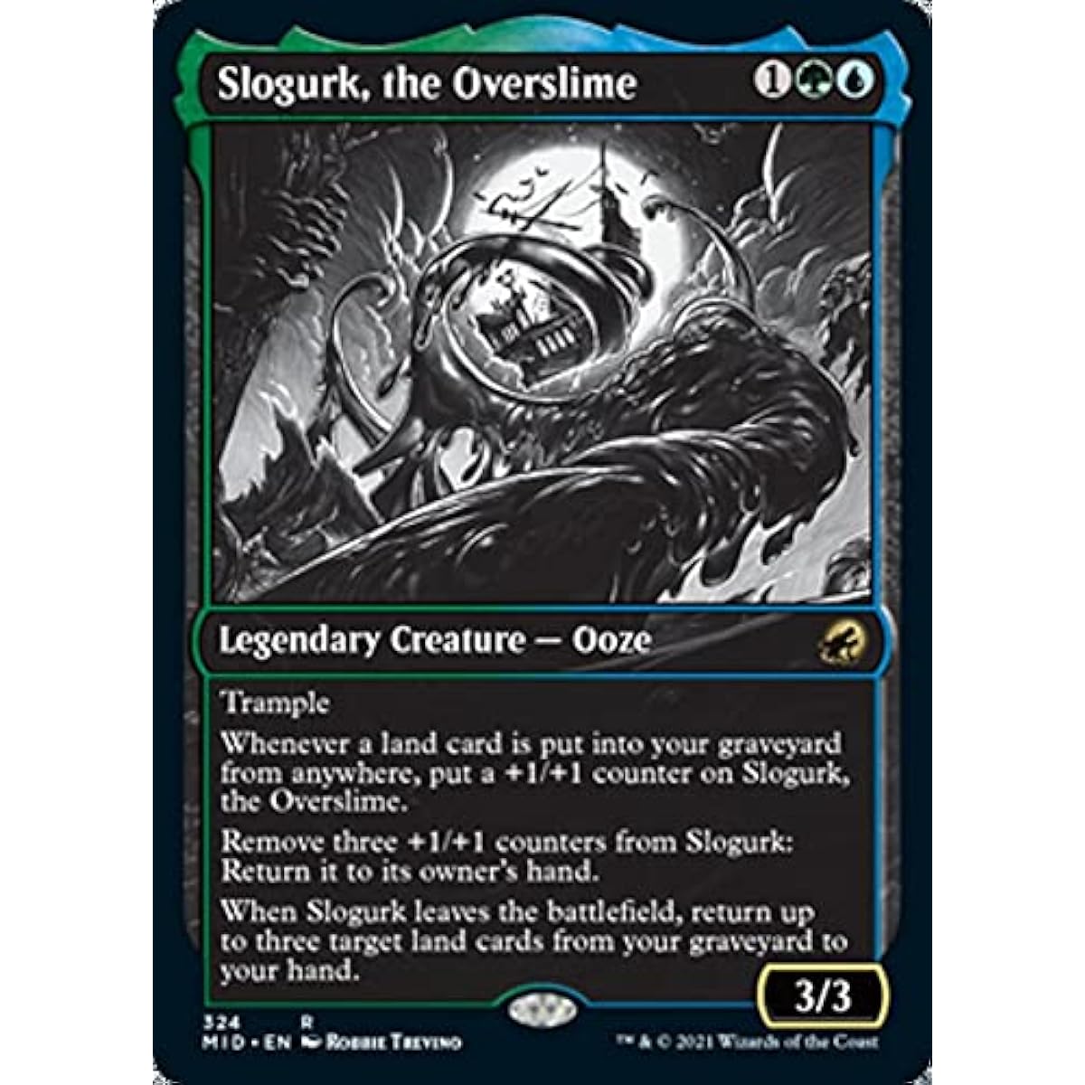 Magic: The Gathering - Srogark, the Overslime (324) - Showcase - Innistrad: Midnight Hunt