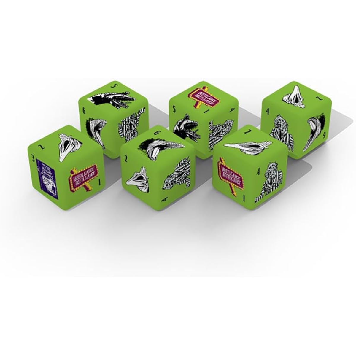 Beetlejuice Dice Set