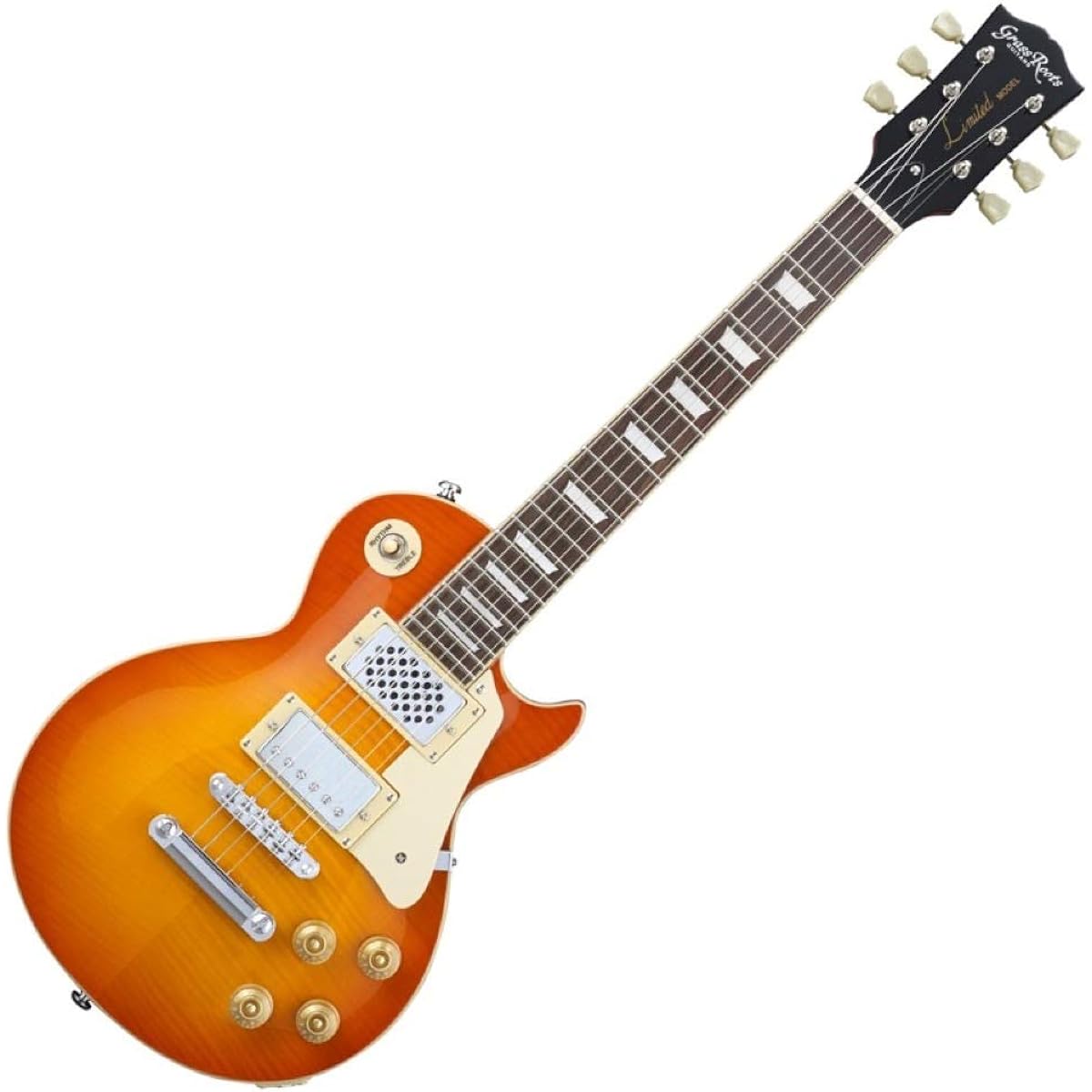 GrassRoots G-LPS-MINI VHB Mini Electric Guitar with Built-in Speaker