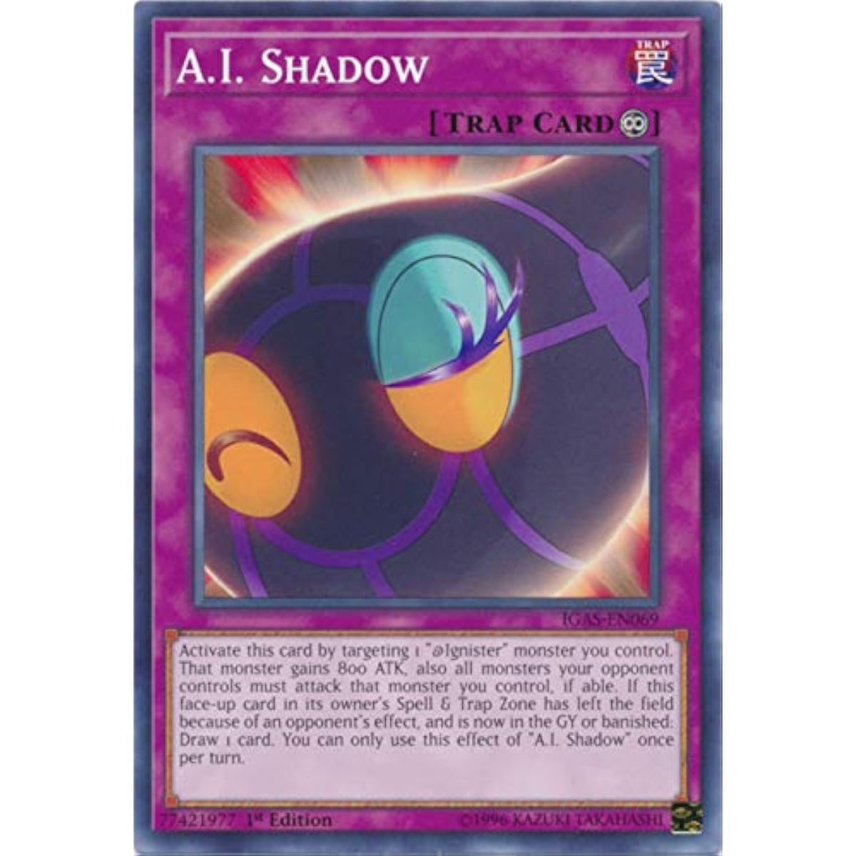 A.I. Shadow - IGAS-EN069 - Common - First Edition