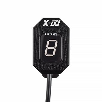 Speed Display Meter Brixton Granville 250x2020 Motorcycle 1-6 Level Gear Indicator Digital Gear Meter Bike Digital Display