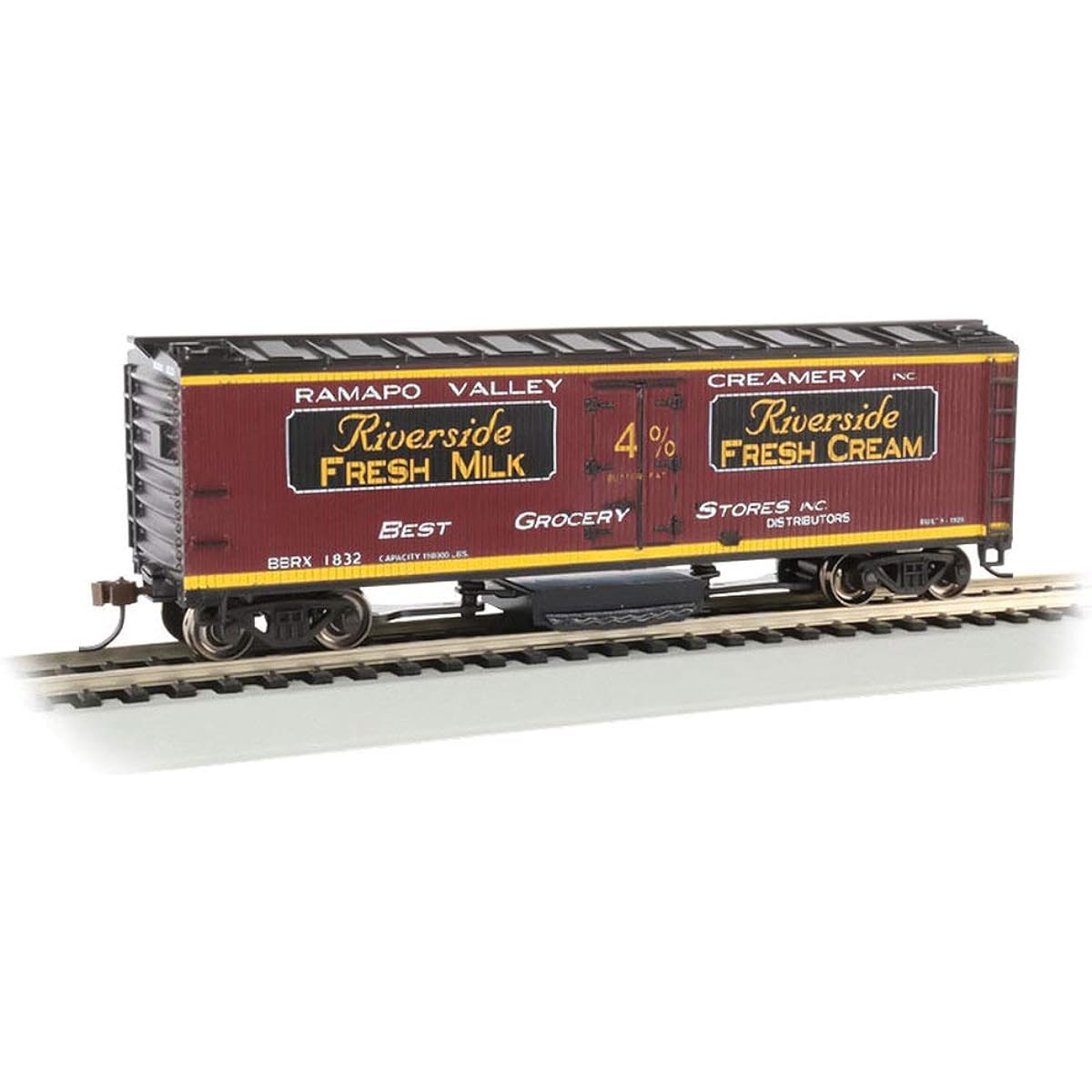 Bachmann Trains - Truck Cleaning Reefer - Ramapo Valley Prototype Brown (16333)