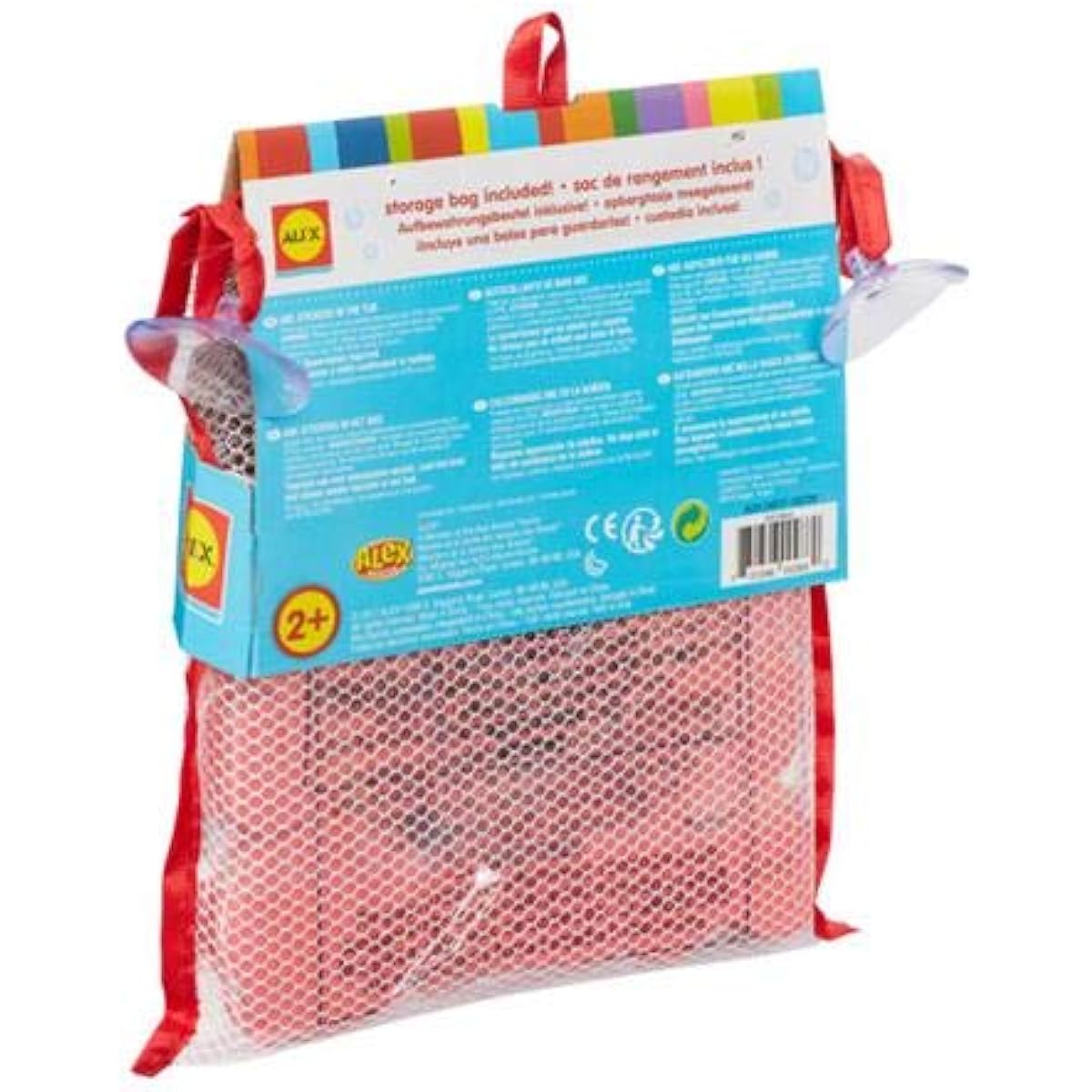 Alex Bath ABC Stickers for Bathtub Kids Bath Activities