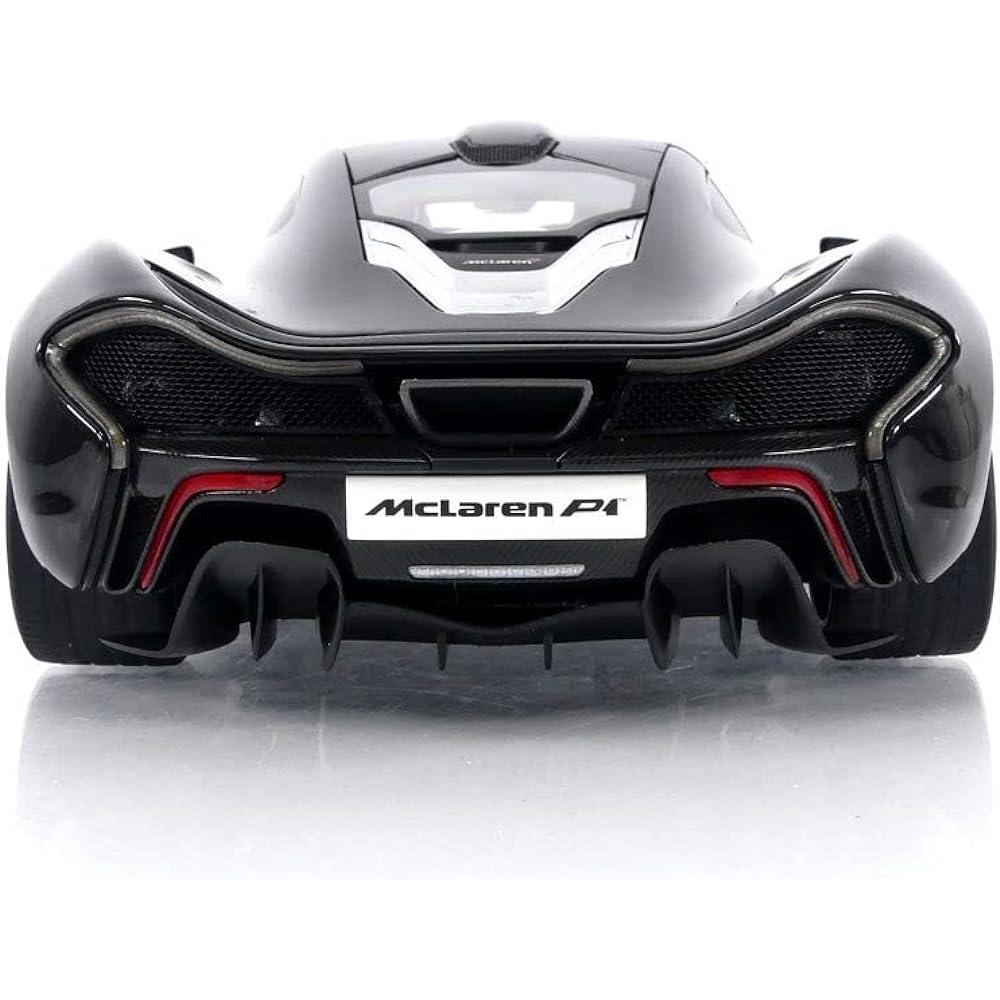 AUTOart 1/18 McLaren P1 (Metallic Black/Red & Black Seat) Completed Product
