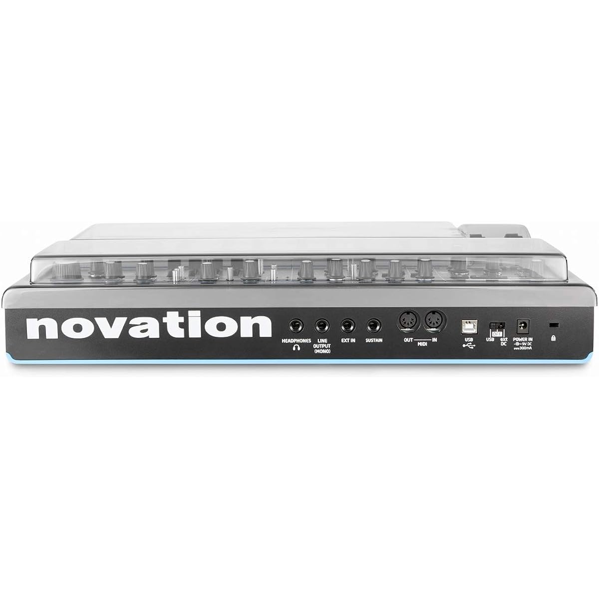 DECKSAVER (Deck Saver) Compatible with Novation Bass Station II Shockproof Cover DS-PC-BASSSTATION2