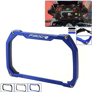 Motorcycle Instrument Frame Motorcycle Meter Frame Anti-Theft Screen Protector Instrument Guard B&MW F900R F900XR 2018-2021 2022 2023 (Color : 3)