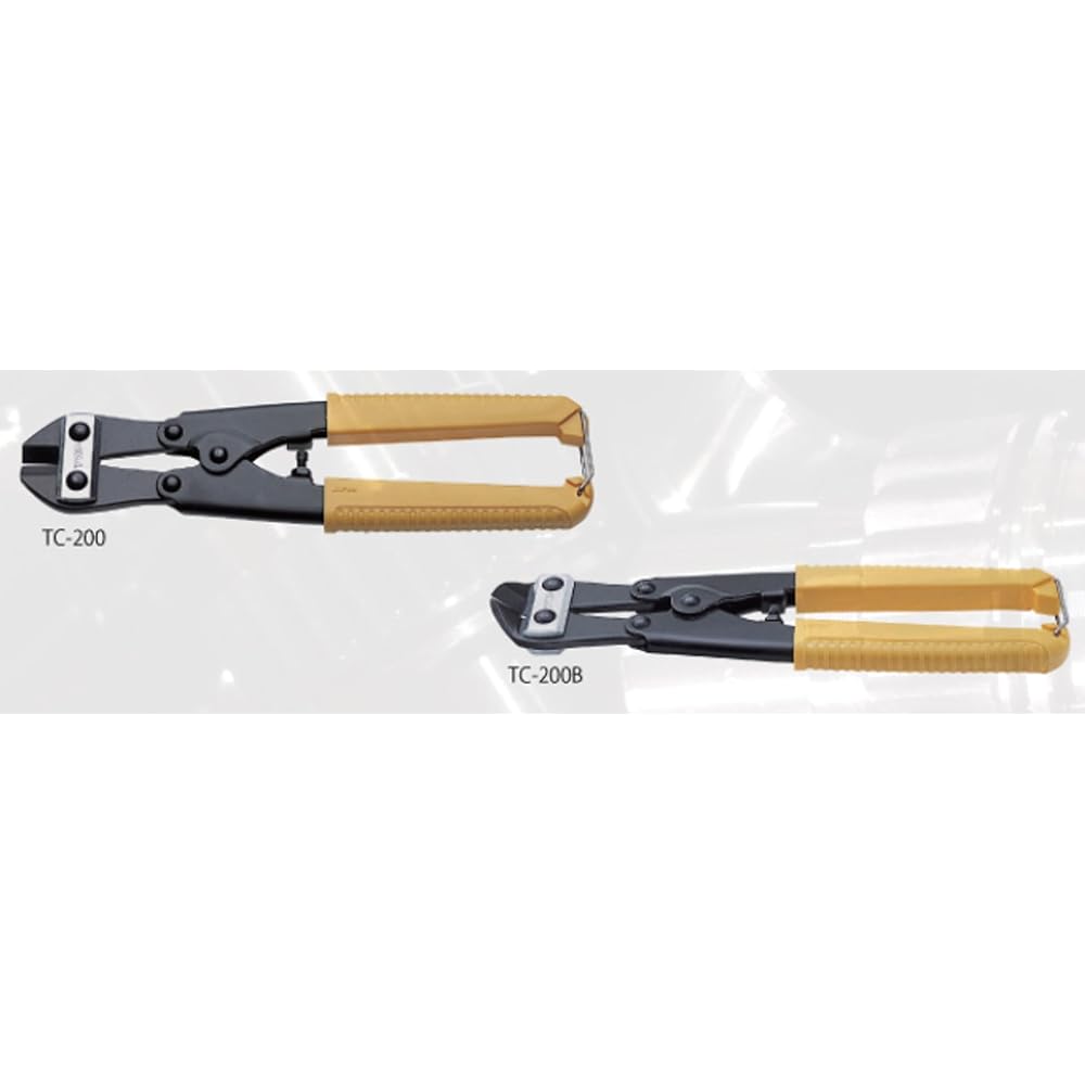 Top (TOP) Mini Cutter Can Cut Wire 4mm Boost Mechanism Wire Soft Iron Wire *6 Pieces TC-200 Tsubame Sanjo Made in Japan