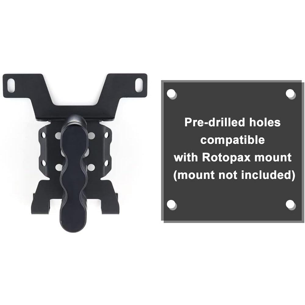 REARACE Motorcycle Fuel Gas Mounting Bracket Compatible with Royal Enfield Himalayan BS6 2021 2022 2023 for Jerry Can and Rotopax