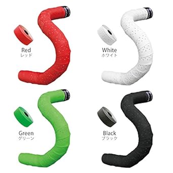 GORIX Bar Tape Matte Color Grip (Logo) 2.2mm Thick Bar Tape 066BD (Black)