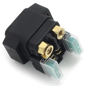 Motorcycle Starter Relay Motorcycle Starter Relay Solenoid Yamaha FJR1300 FZS1000 S Things to Do FZ1 FZ1S FZS 600 TDM900 VP 250 X City 4YR8194002 4YR8194001