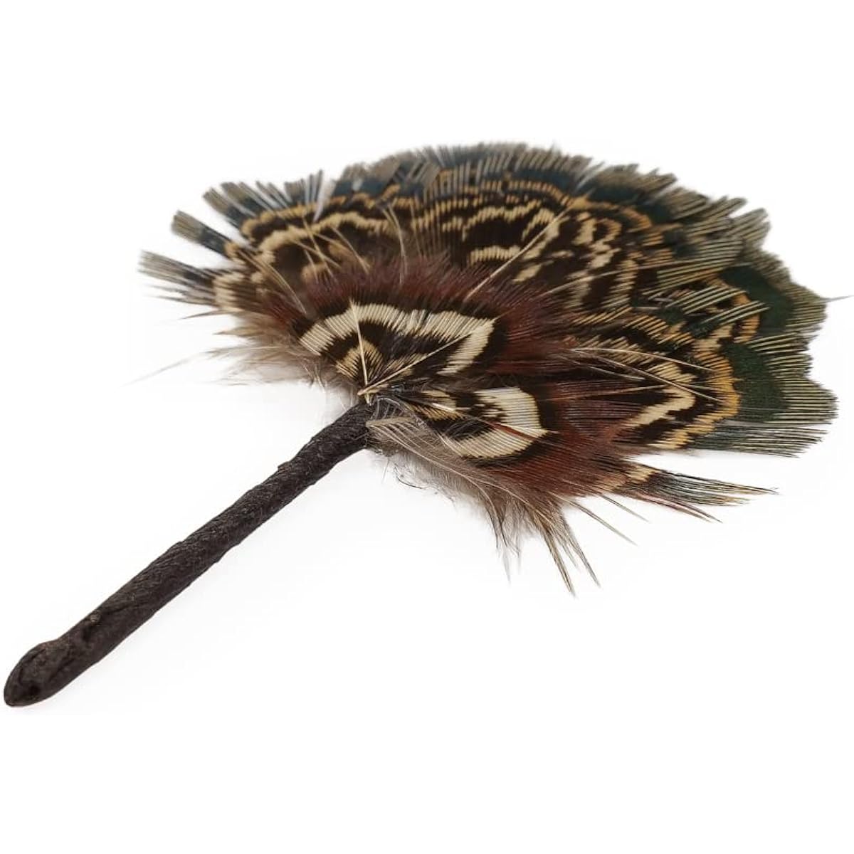 Odoria 1:12 Miniature Feather Fan for Dolls Dollhouse Decoration Accessories