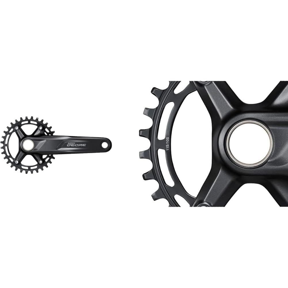SHIMANO Crankset FC-M5100-1 10/11s 175mm 30T EFCM51001EXA0 DEORE