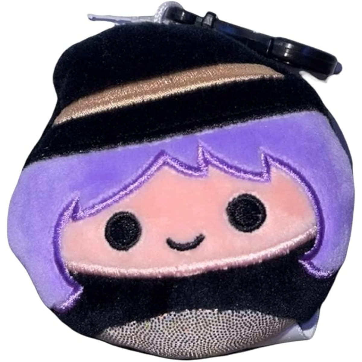 Squishmallow Official Kellytoy 3.5" Clip-on Bag Keychain Backpack Clip Squishy Soft Plush Toy Animal (Madeleine Witch Halloween)