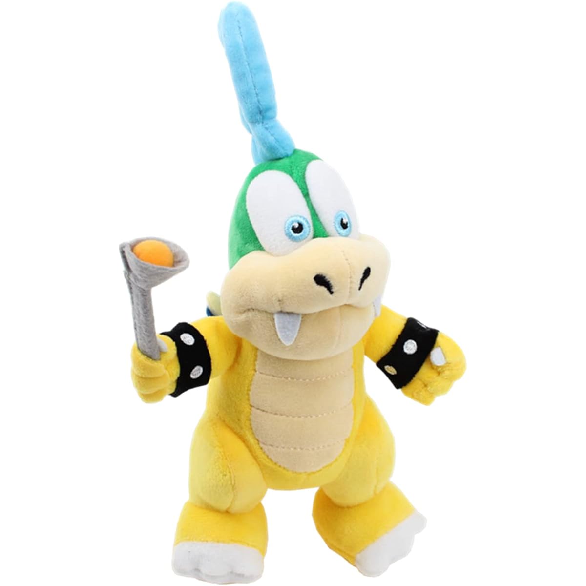 Laruokivi 7pcs/Set Koopalings Plush Standing Dolls Larry, Lemmy, Wendy, Iggy, Ludwig, Morton & Roy Cute Koopa Plush Figure Toys
