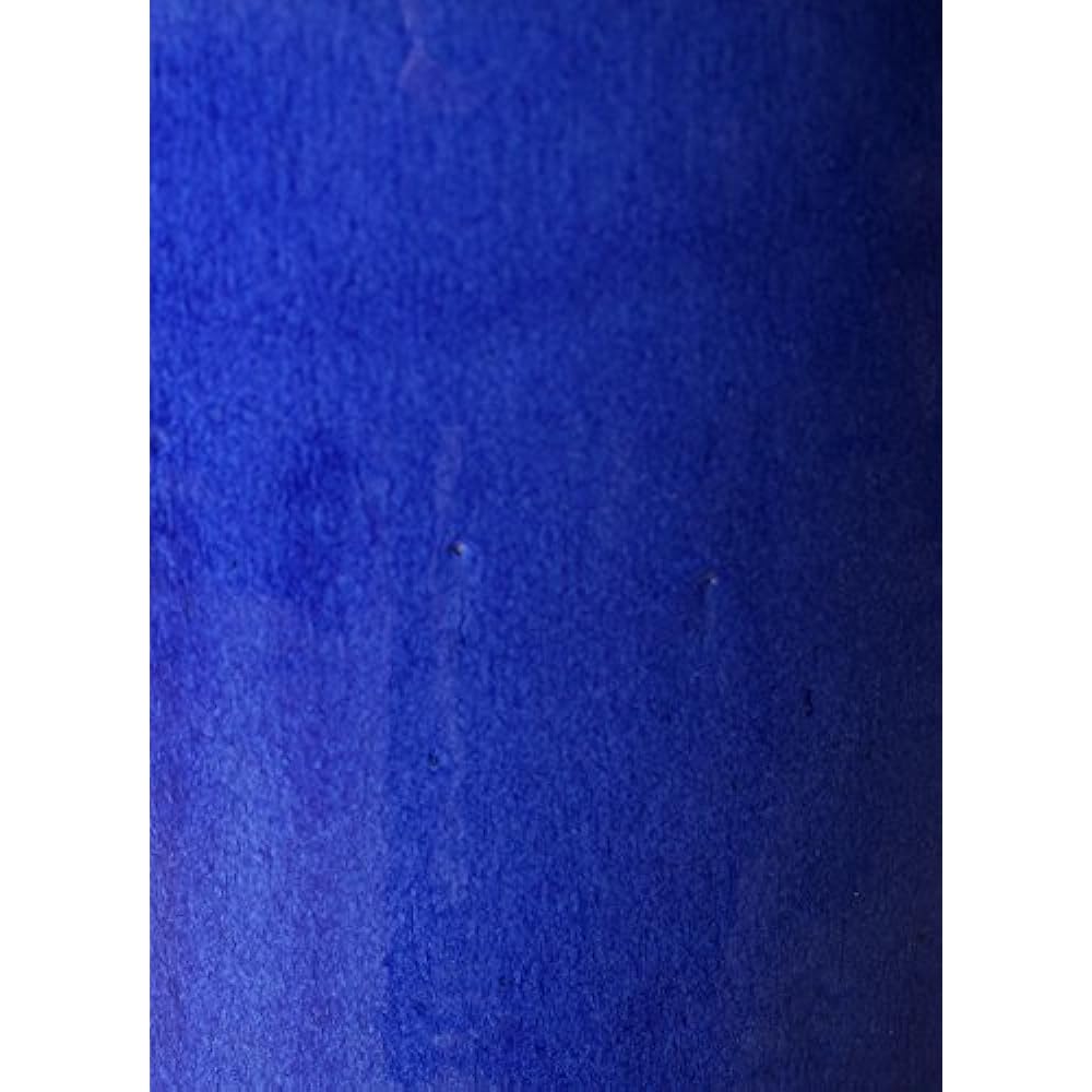HitoHana Banyan No. 7 Curved Vitroendeka Pot Cover Stand Blue