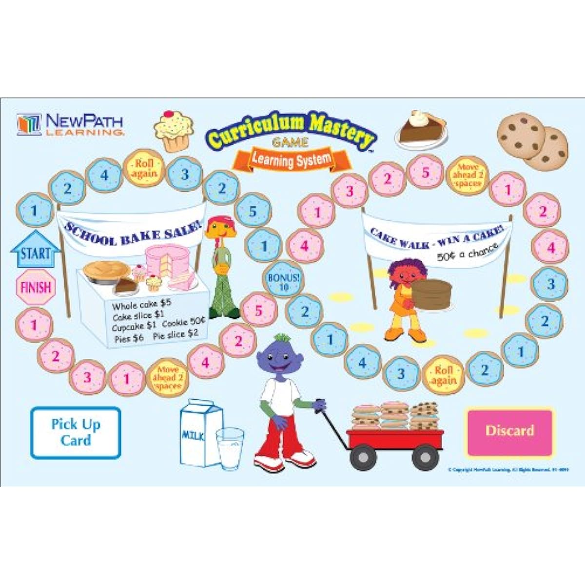 New Path Learning NP-234001 Mastering Math Skills Games Classpack Grade 4