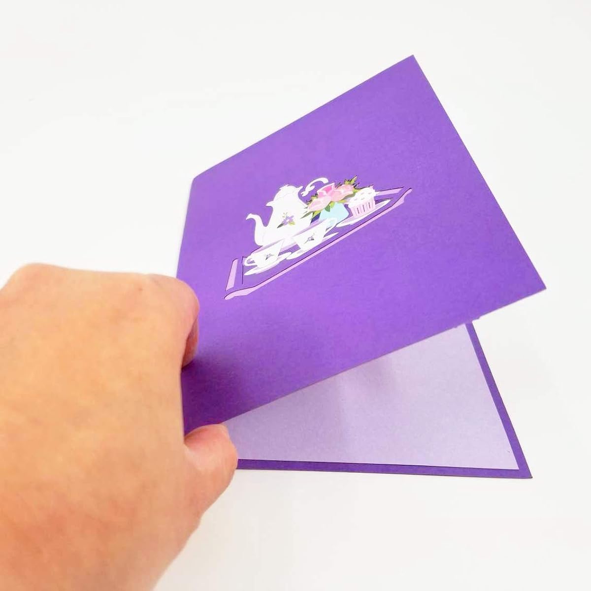 Tea Party Pop Up Cards 3D Pop Up Greeting Cards - Birthday Party Celebration for Son/Daughter/Girl/Boy/Husband/Wife | Pop Card Express (Tea Party Pop Up Cards)