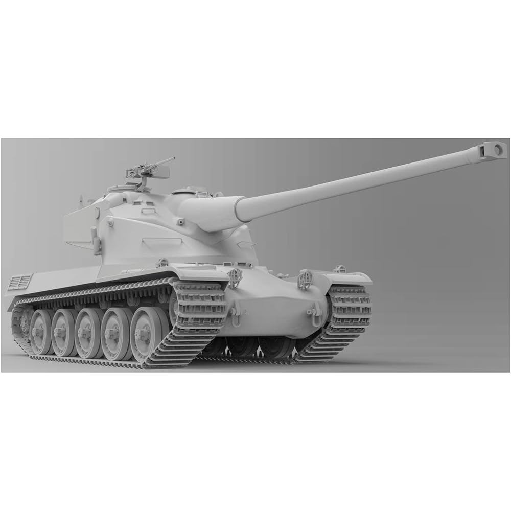 Amusing Hobby 1/35 French Army Heavy Tank AMX-50(B) Plastic Model AMH35A049