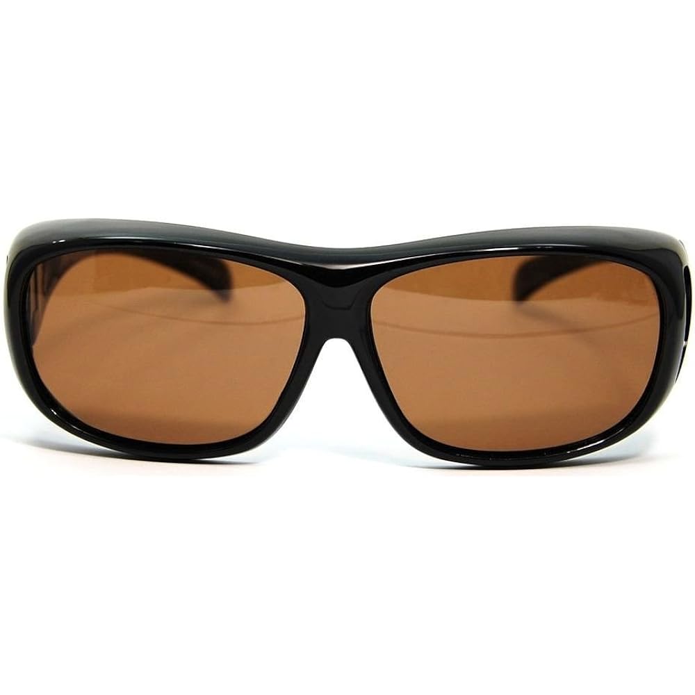 Coleman Outdoor Sunglasses Polarized Lenses CM-4019-2 99% UV Protection Overglass Type (Compatible with Glasses) Triacetate CM-4019-2