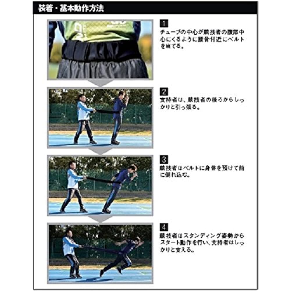 NISHI (Nishi Sports) Training Tube Training Tube Sprint Tube NT7426 Black