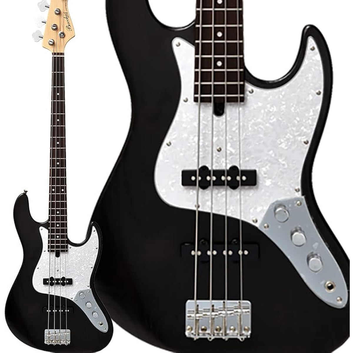 BACCHUS WJB-500R ASH BK-SM electric bass