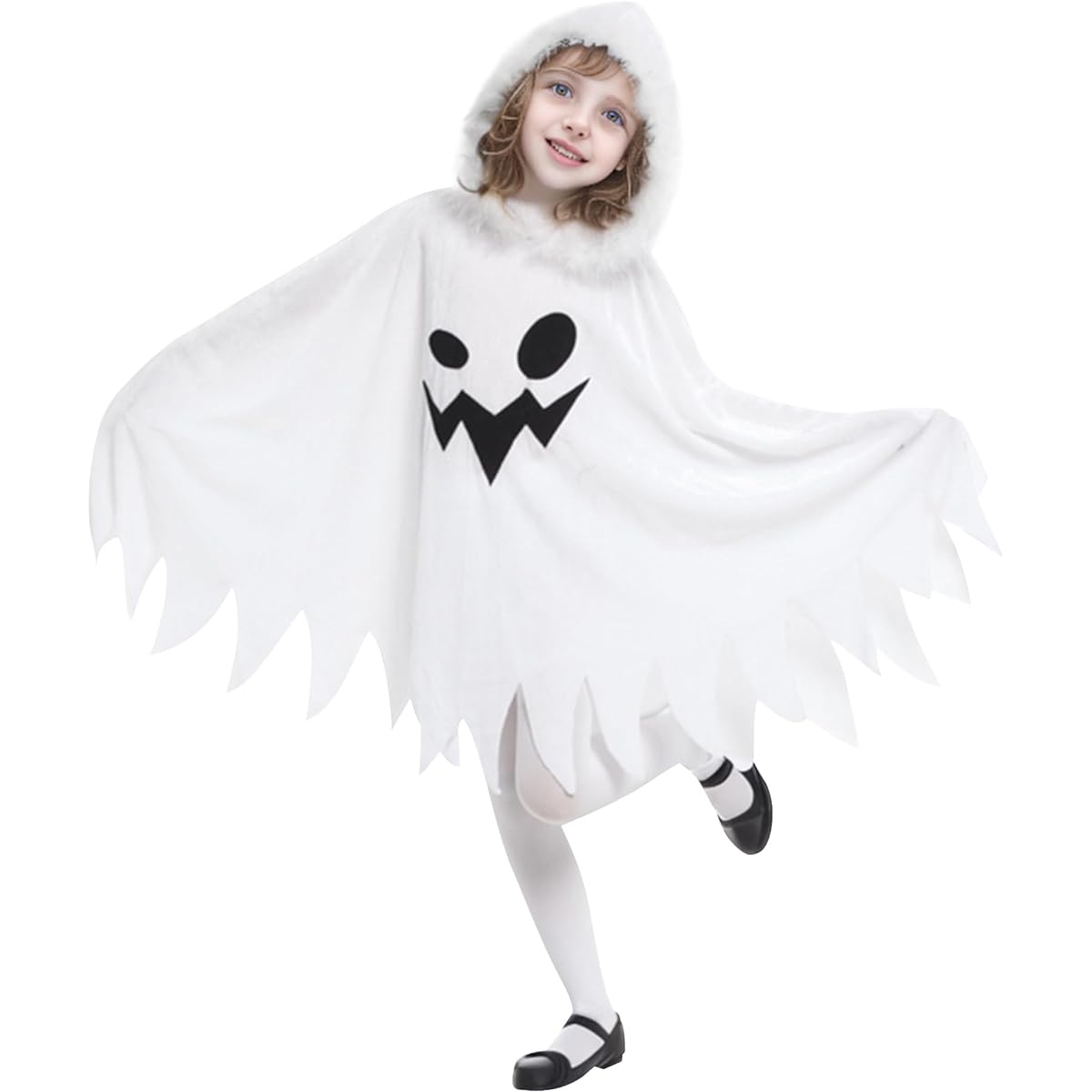 Jimall Girls Halloween Costume Ghost Scary Funny Dress