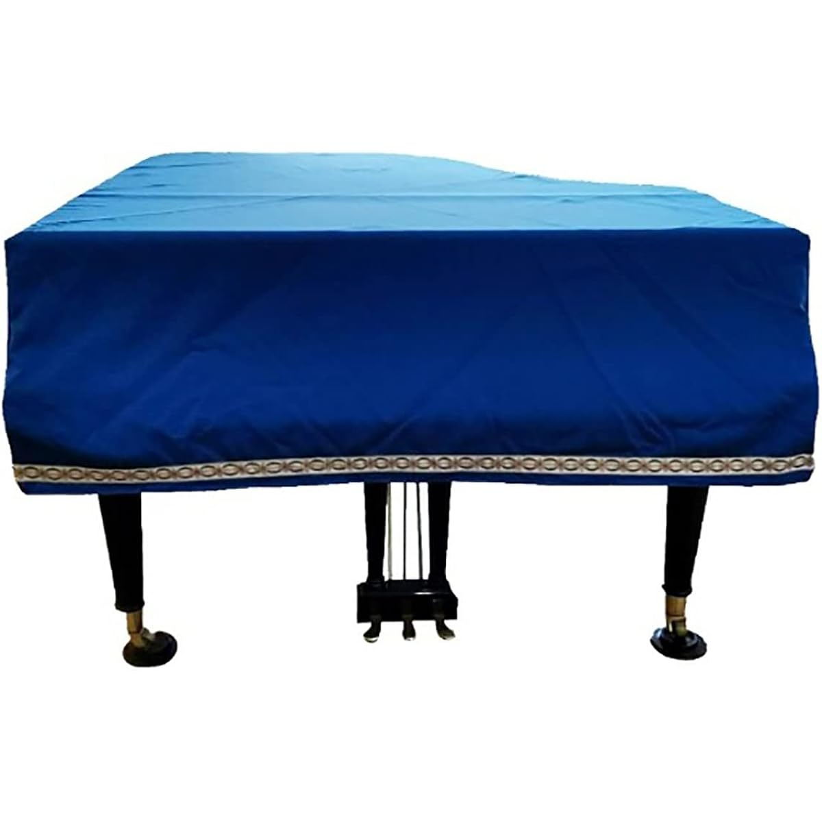 New Sapphire Blue Grand Piano Cover Piano Cover Waterproof Moisture-proof Antistatic Dust-proof Musician Companion Protective Cover (Color: L)