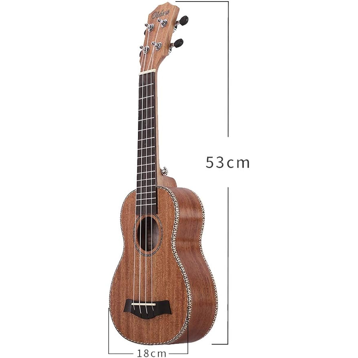 Ukulele, 21 Inch Mahogany Ukelelen Acoustic Ukulele Hawaii Guitar Guitar Instrument for Kids and Music Beginners (Color : Natural, Size : 21 inches)