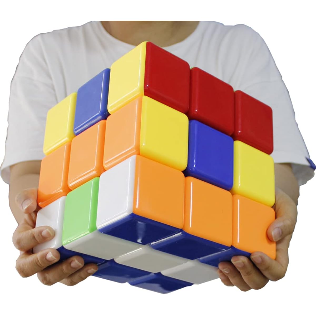 GoodPlay Heshu Super Big Size 18cm 3x3x3 Colorful Stickerless Speed Puzzle Magic Cube