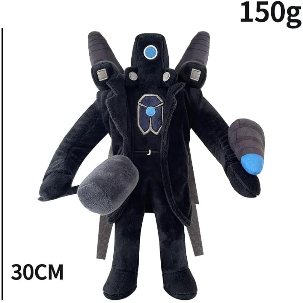 Skibidi Toilet Toy Plush Toy Speakerman Plush Toy Set for Kids and Collectors Stuffed Doll Toys Collection Gifts for Kids Fans Birthday