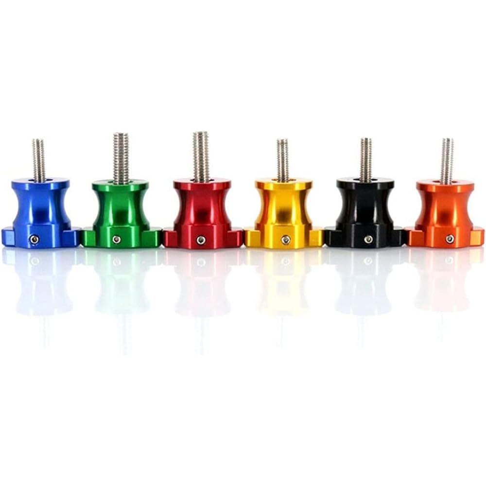 Stand Screw Slider Suitable for Suzuki SV1000 SV1000S SV1000 1000S SV-1000 Motorcycle Accessories Desk Clamp Screw Swing Arm Swing Arm Spool Slider M8 (Color: Green)