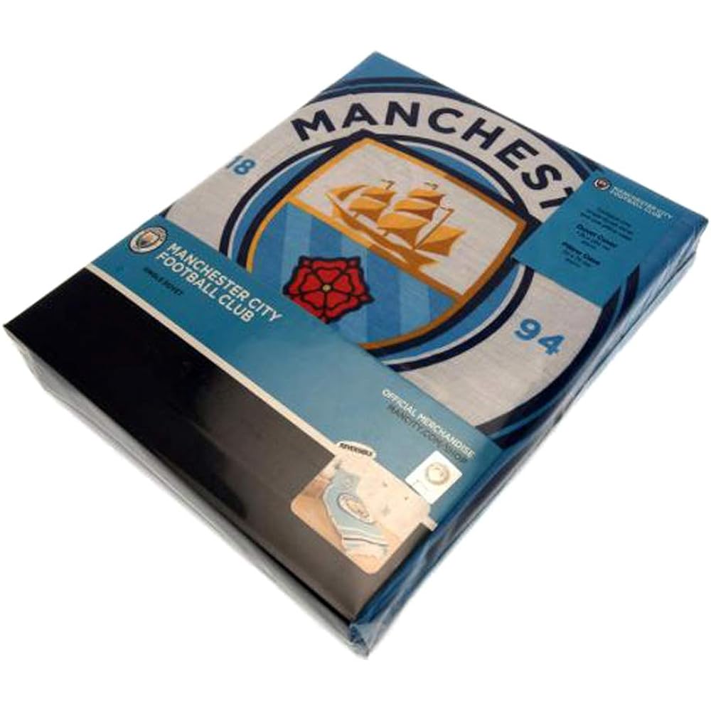 Manchester City Pillowcase & Duvet Cover Set PL