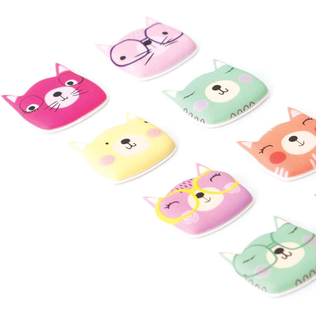 Playhouse Curious Kitten Soft and Fluffy Sticker Sheets of 10