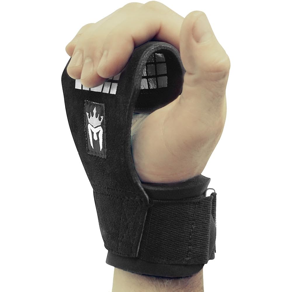 Training Gloves Power Grip Men's Women's Unisex Genuine Leather Genuine Meister Weightlifting Padded Grip Enhancement