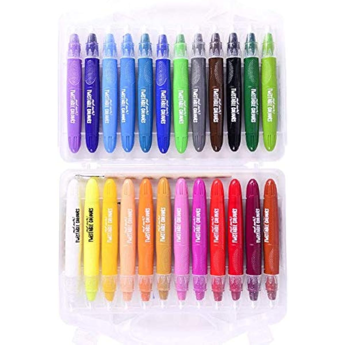Mont Marte Oil Pastels for Kids, 24 Colors Art Water Pastels for Classrooms and Art Coloring Books