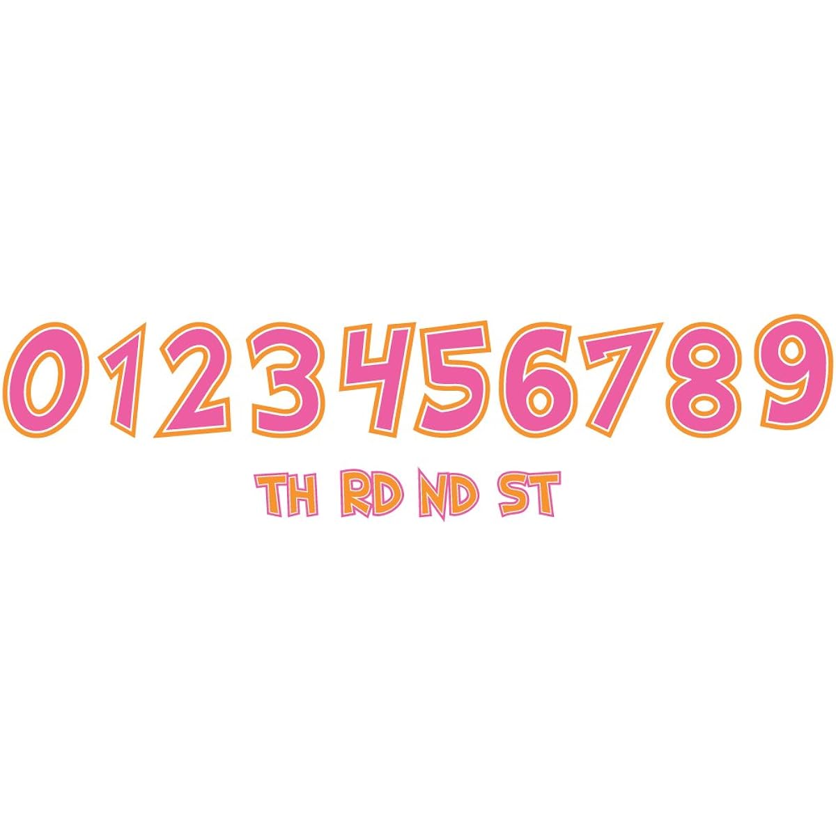 Amscan Sweet Monkey Love Customizable add-an-age Jumbo Birthday Party Letter Banner Decorations (1 piece), 10 1/2' x 10 inches, Multicolor