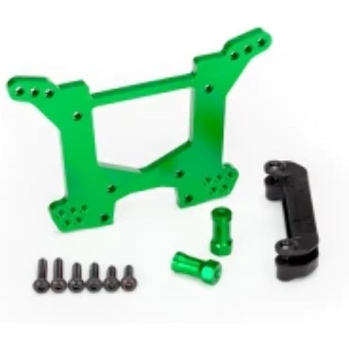 Traxxas 6738G Green Aluminum Rear Shock Towers