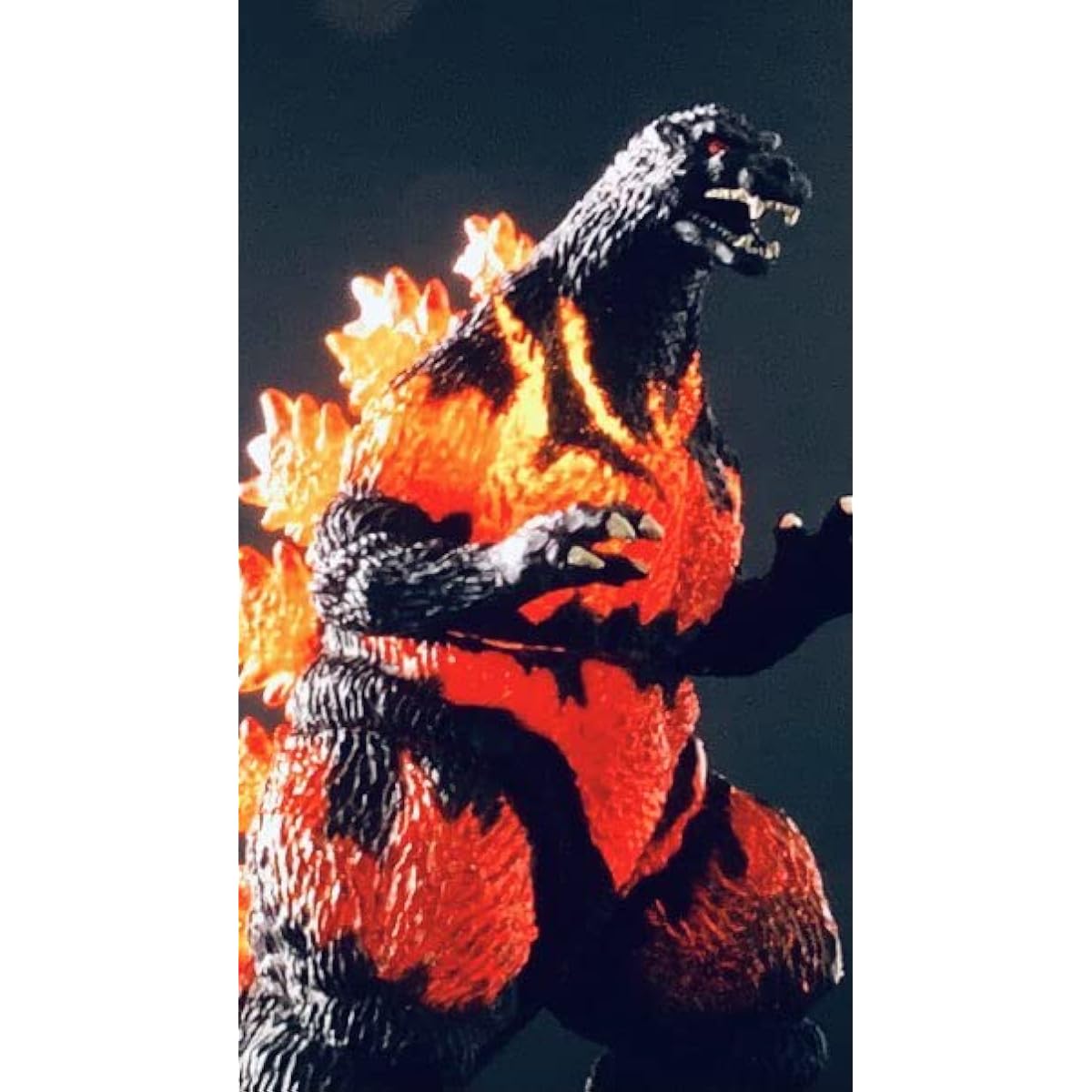 Godzilla Gashapon HGX Godzilla Ichi, set of 7