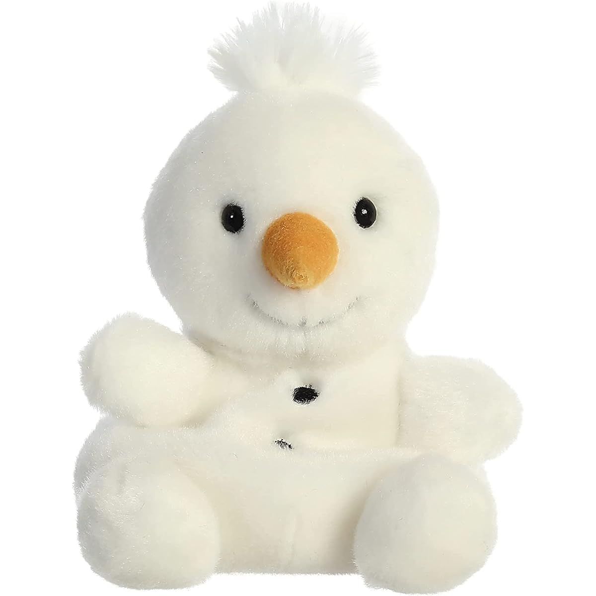 Aurora Small Palm Pals 2 Piece Winter Plush Bundle, Frosty Snowflake and Froyo Snowman
