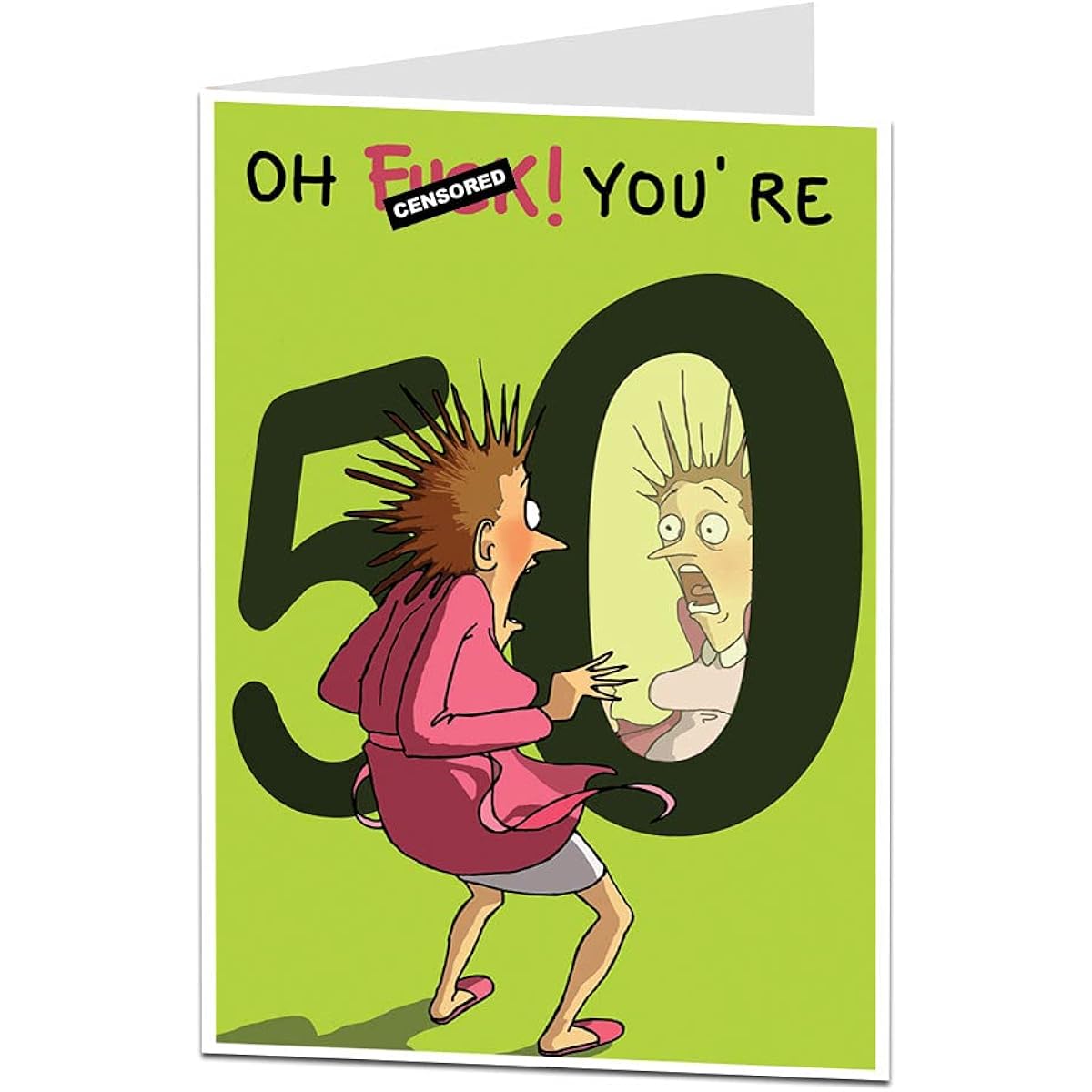LimaLima Funny 50th Birthday Card for Women