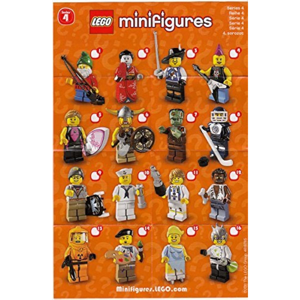 LEGO Series 4 Collectible Minifigure Lawn Gnome by LEGO