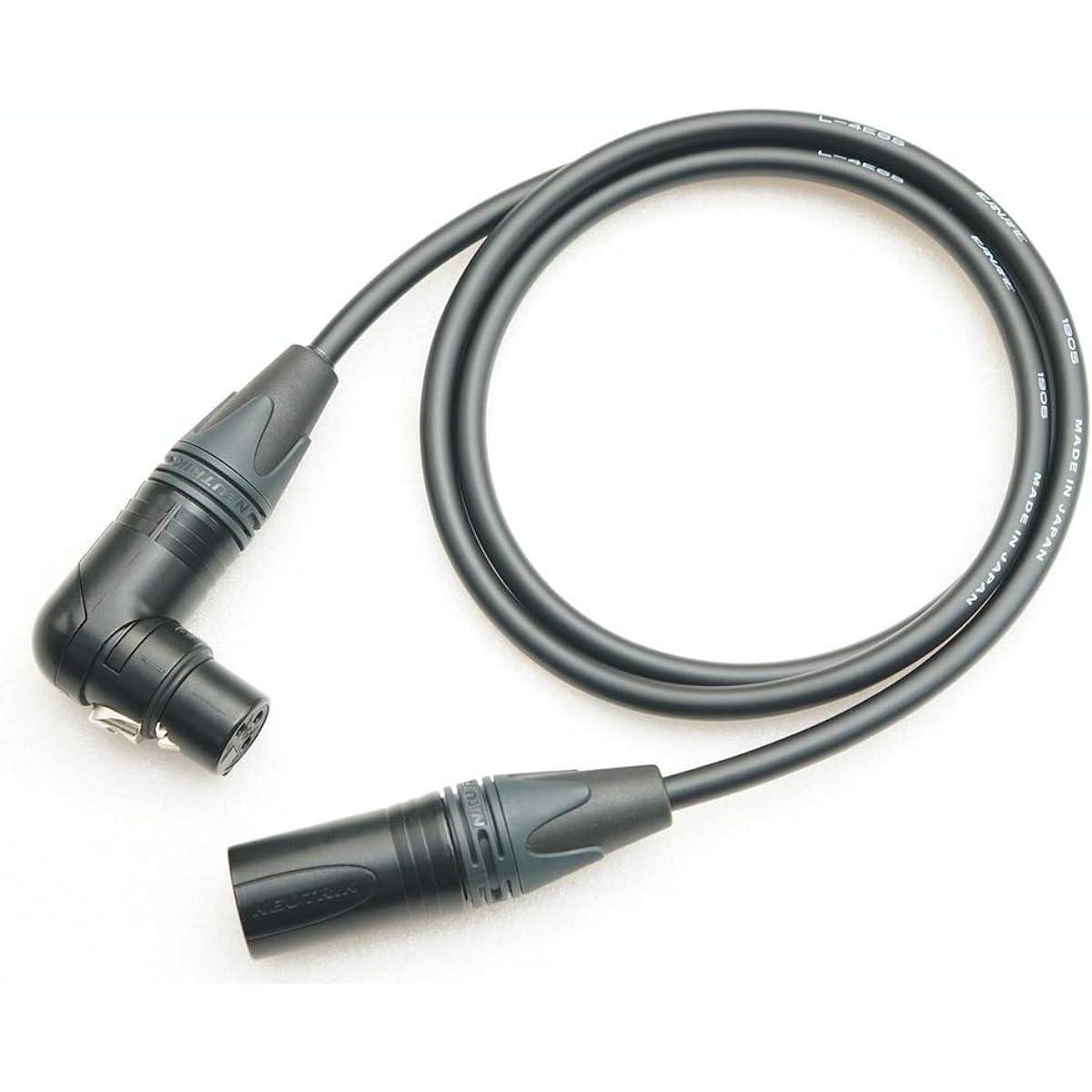 CANARE L-4E6S L-type XLR female to XLR male microphone cable (40m, black)