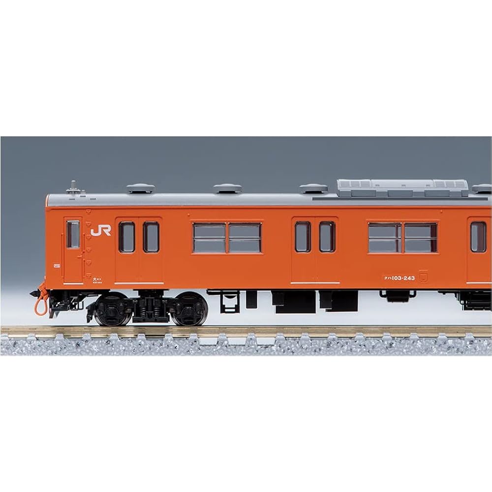 TOMIX N Gauge JR 103 Series Commuter Train JR West Japan Specification/Black Sash/Orange Basic Set 98455 Railway Model Train