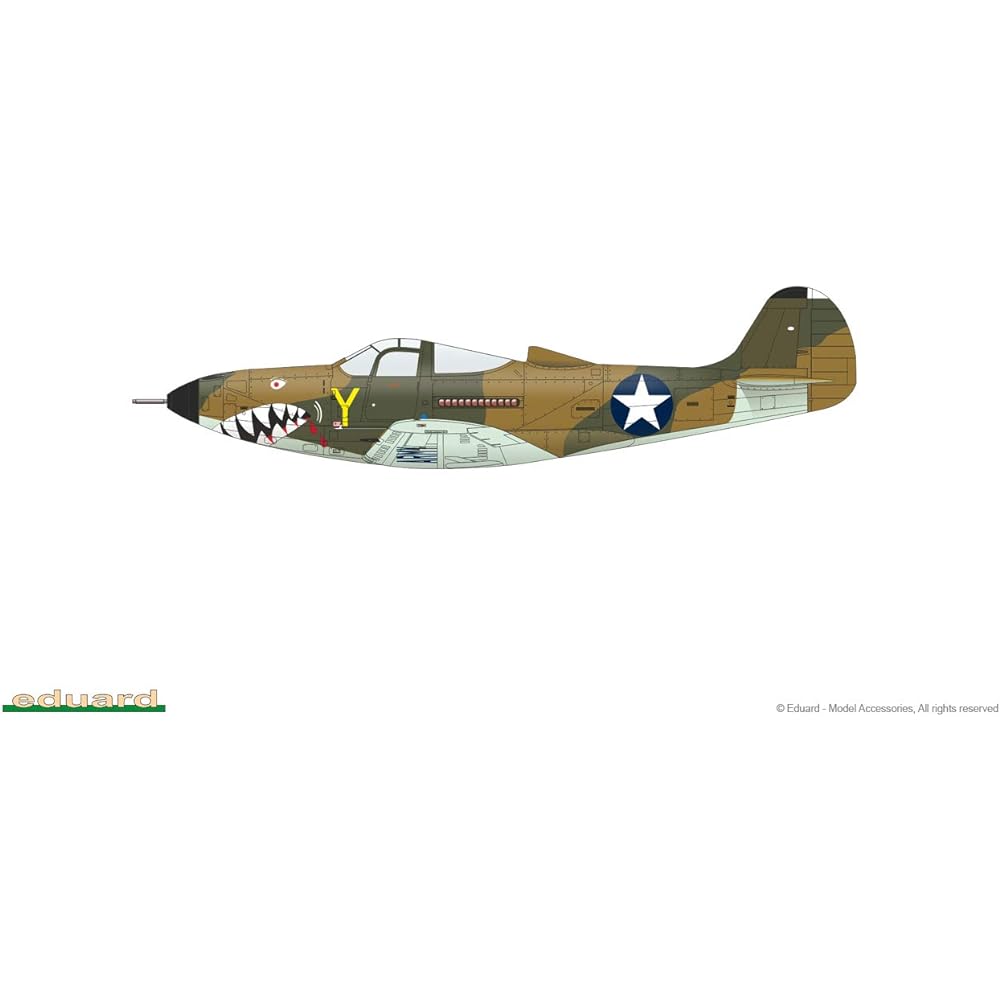 Eduard 1/48 Profipack US Army Air Corps P-400 Plastic Model EDU8092