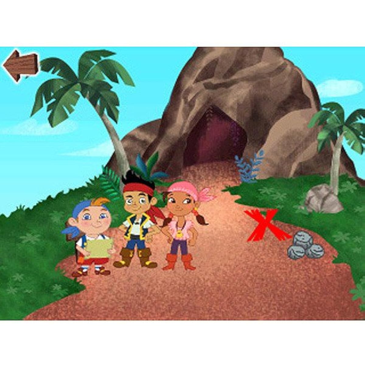 LeapFrog Explorer Learning Game: Jake and Neb.